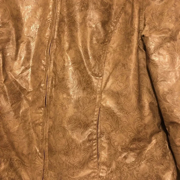Tsunami faux leather jacket with fur lining - Picture 6 of 6